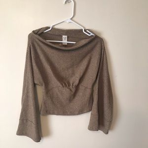 Free people olive Sweater. Size: XS